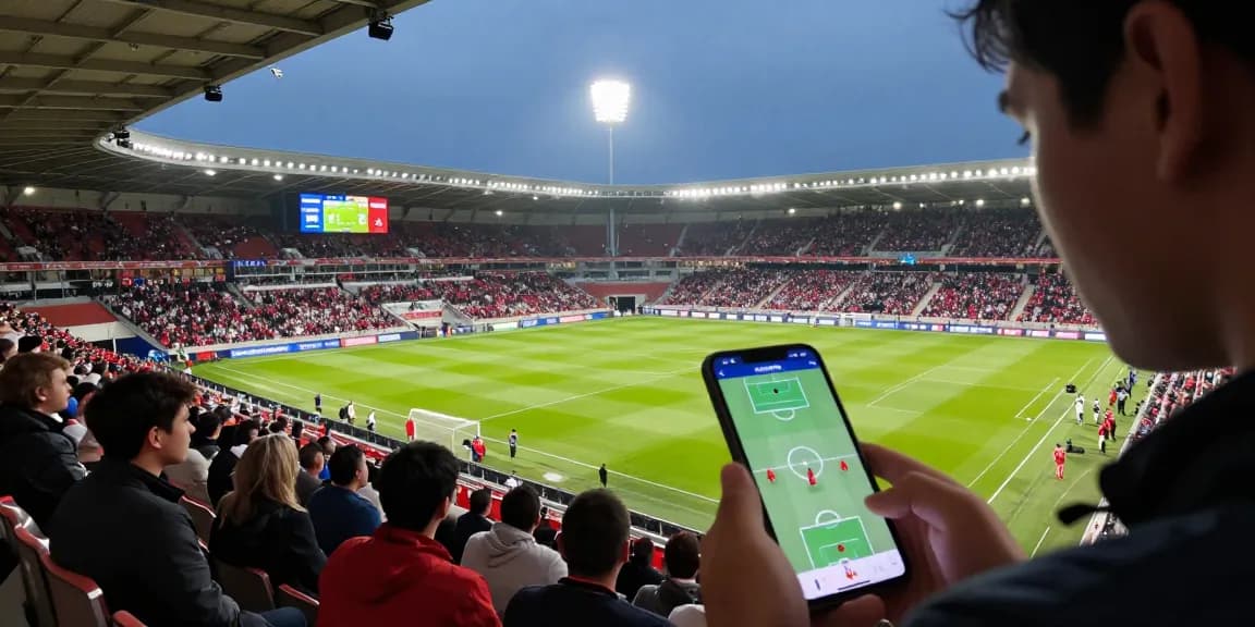 CabongTv watch live football today with exciting sports betting predictions and live odds in a dynamic stadium scene.
