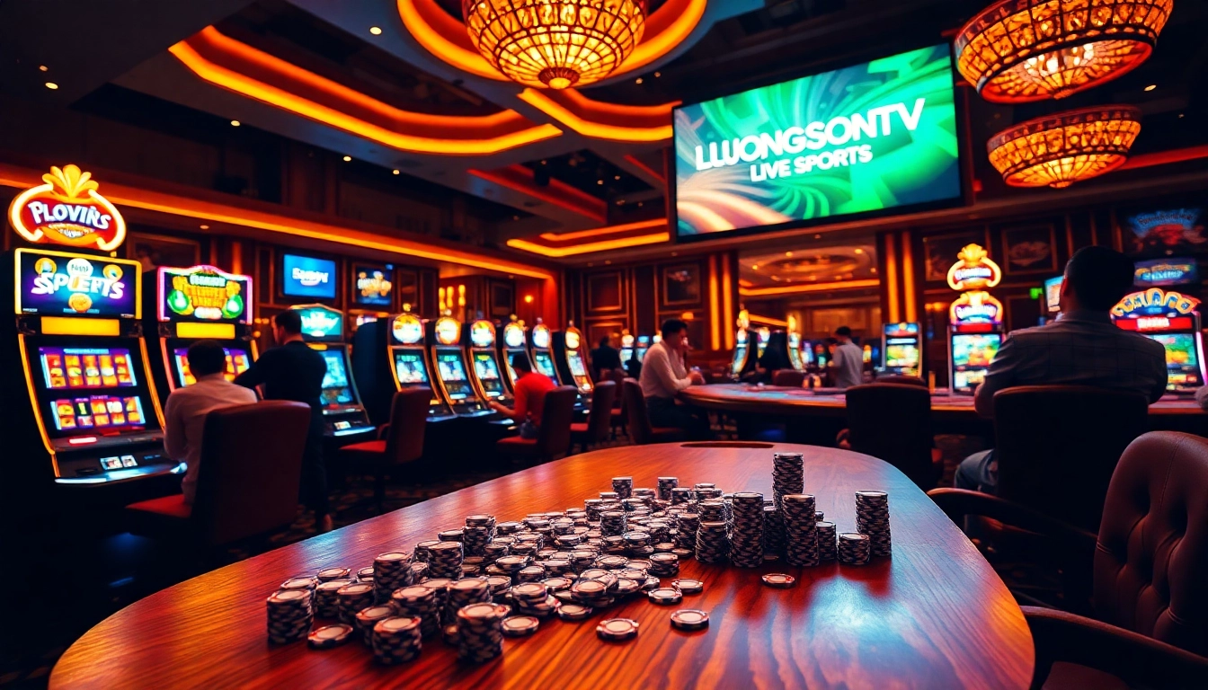 Engage in high-stakes gambling at https://luongsontv5.com/ with vibrant casino visuals and rich ambiance.