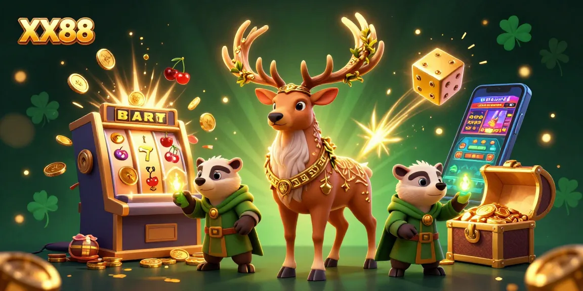 Win big with the exciting XX88 slot game featuring impactful visuals and a vibrant jackpot scene.