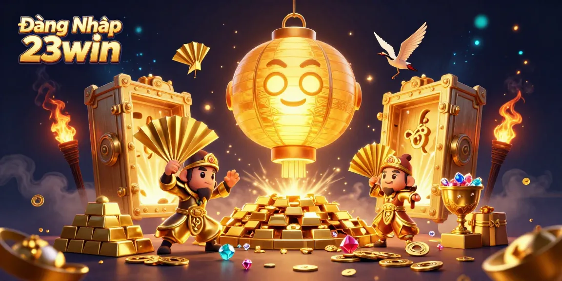 Experience Đăng Nhập 23win with vibrant characters and dynamic casino elements, inviting players to join.