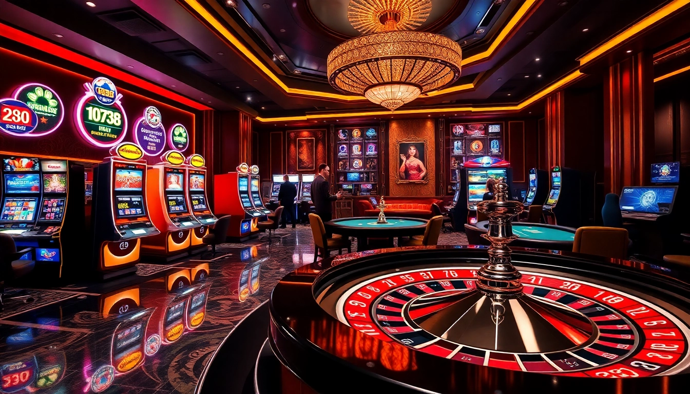 Experience the excitement of PG88 casino with vibrant slot machines and elegant poker tables.
