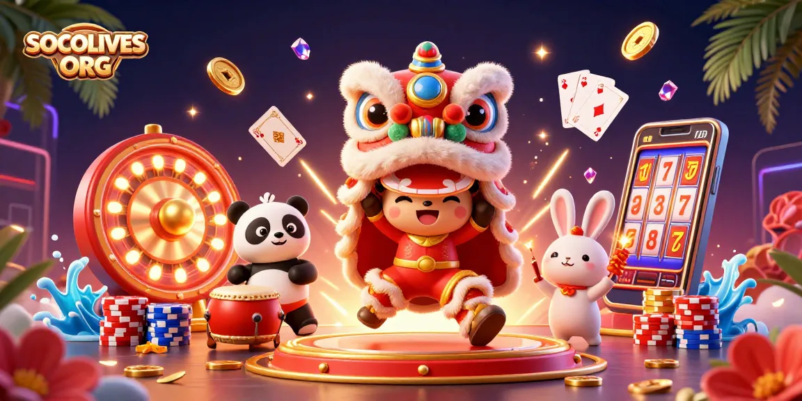 Engage with SOCOLIVES ORG as you revel in vibrant 3D casino illustrations featuring dynamic games and golden rewards.