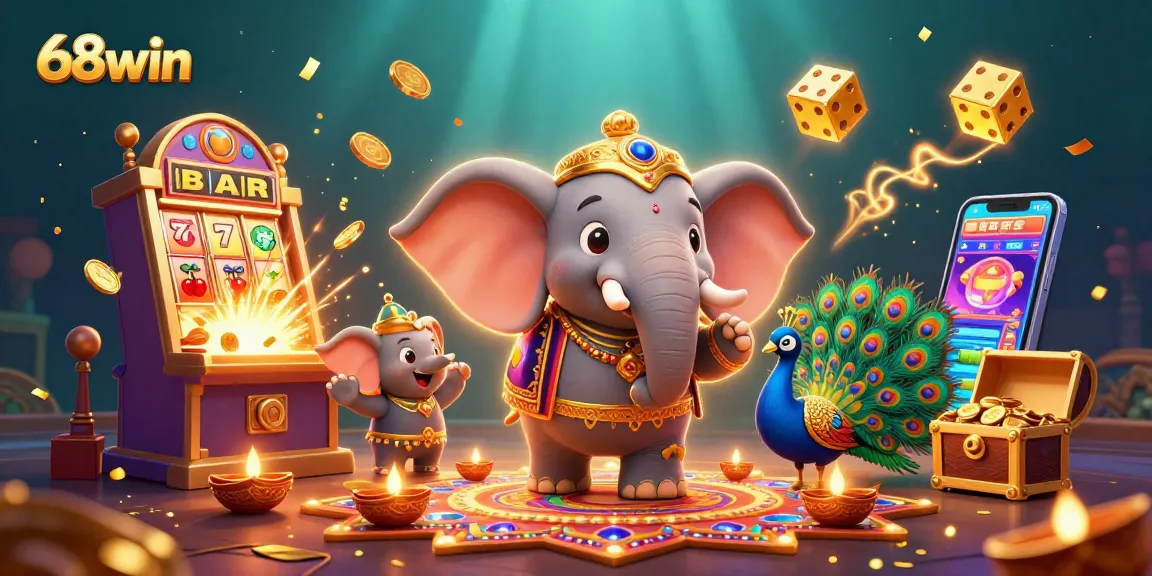 Experience the thrilling world of 68win with vibrant casino games and a dynamic jackpot explosion.