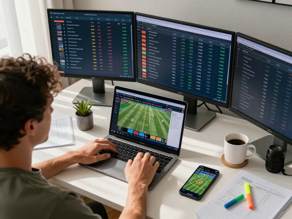 Hello88 users place strategic bets while engaging with live sports from a cozy home setup.