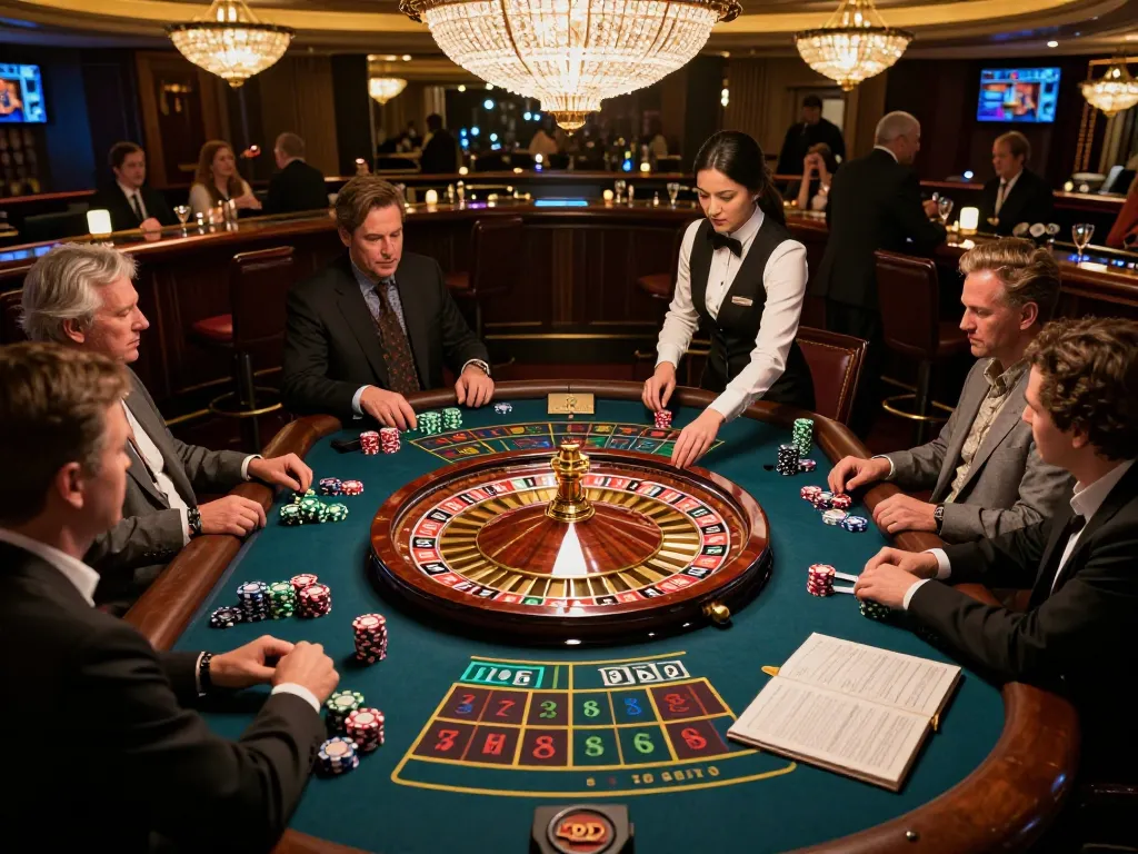 Players engage eagerly at the roulette table while trying winning strategies at SC88 casino.