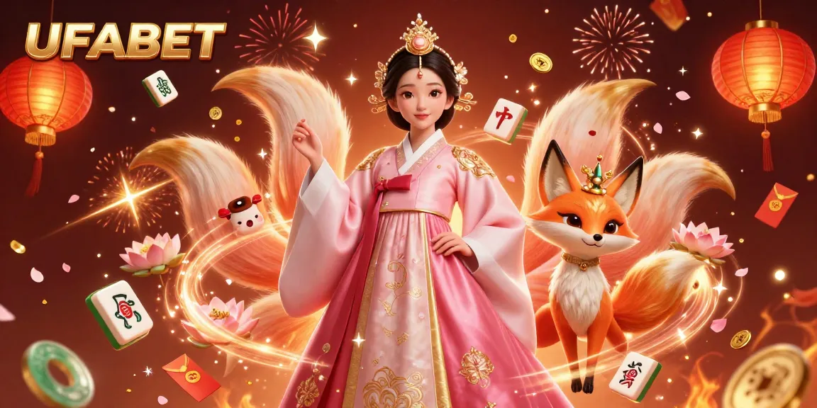 Join the excitement of UFABET's gaming universe surrounded by vibrant elements and enchanting characters.