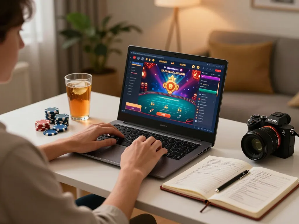 Player engaging in online gaming with PH22, showcasing strategic gameplay at home.