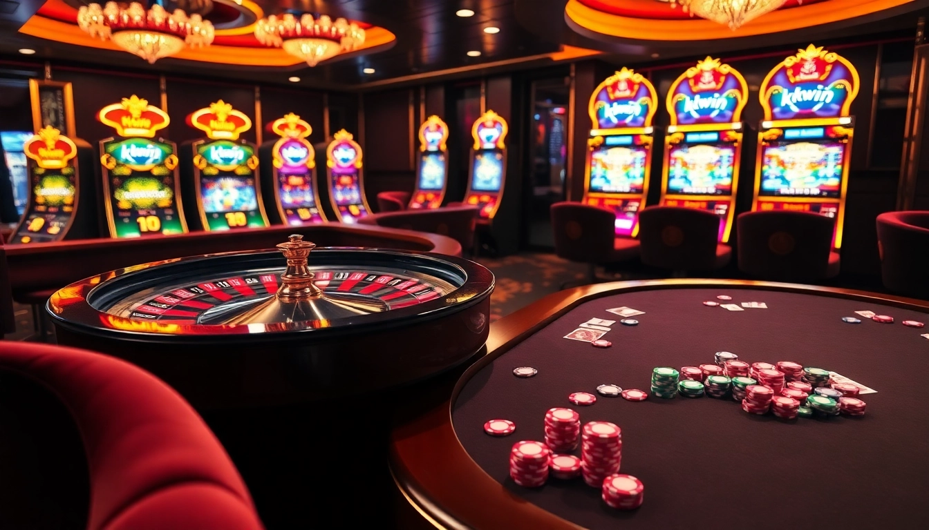 Experience thrilling games and winning opportunities at kkwin's vibrant casino atmosphere.