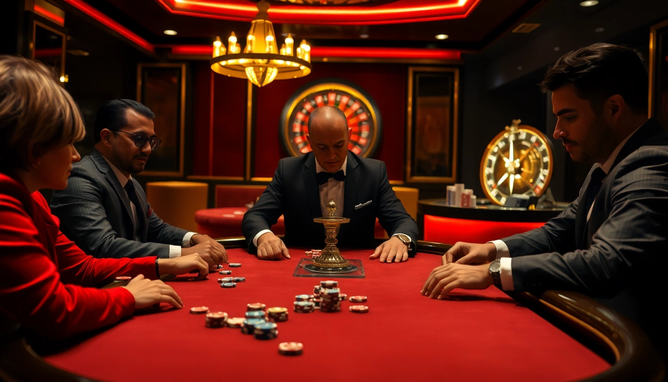 Experience the thrill of gaming in SODO's luxurious poker scene.