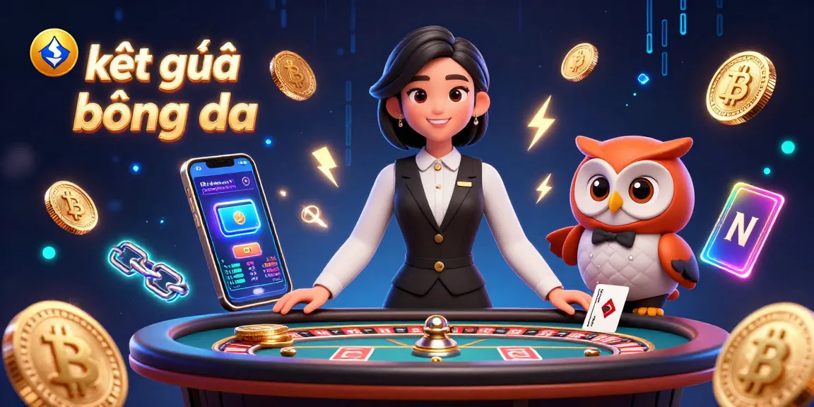Witness kết quả bóng đá unfolding with a skilled dealer at a vibrant baccarat table surrounded by dynamic gambling elements.