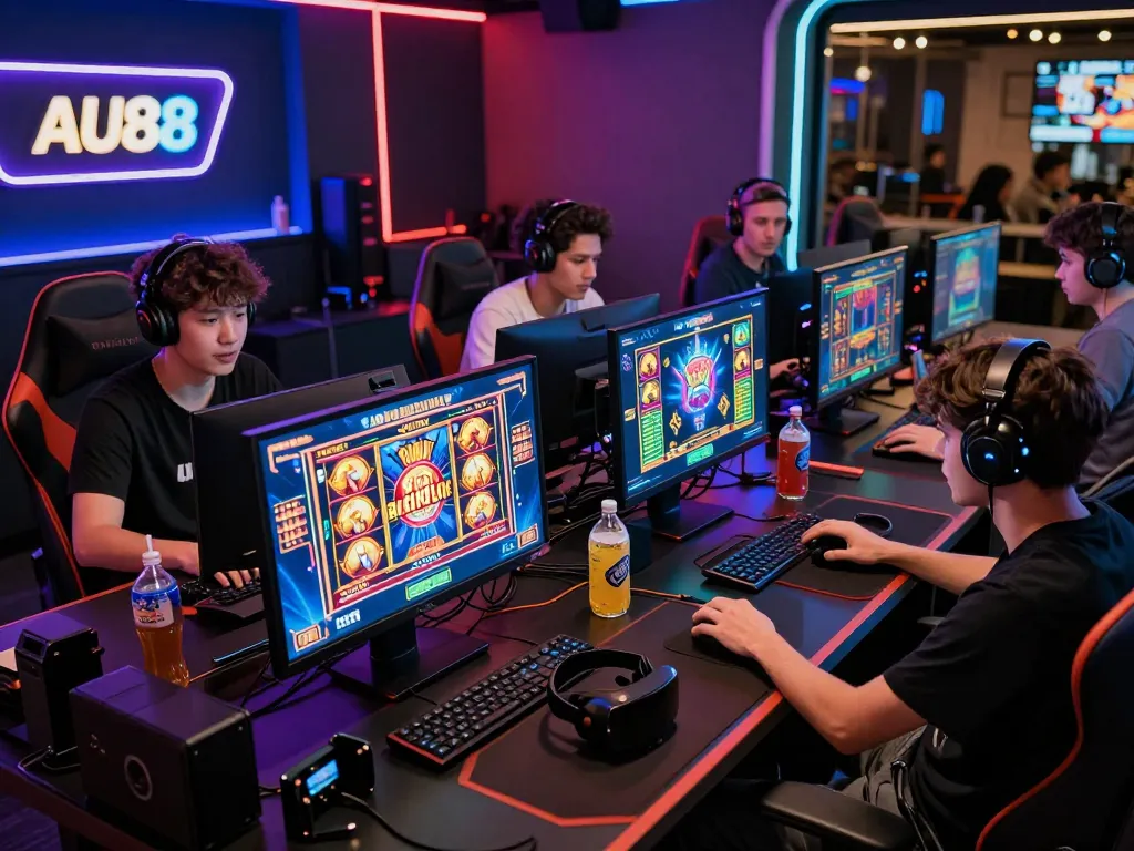 Players enjoying an exciting gaming experience at https://au88.mex.com/ with vibrant visuals and engaging interactions.