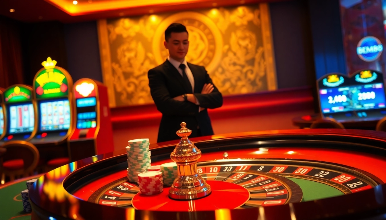 Experience top-tier gaming excitement at https://bem88.com with thrilling casino tables and vibrant slots.