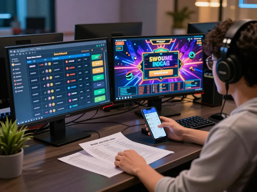Exciting keonhacai online betting scene in modern workspace