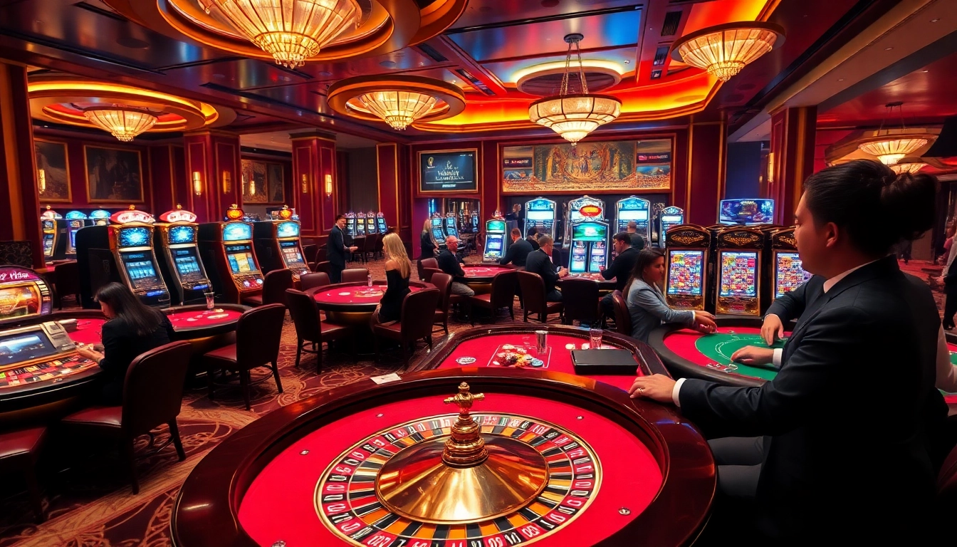 Experience the thrilling atmosphere of gambling at https://tr88games.com/ with vibrant casino tables and exciting players.
